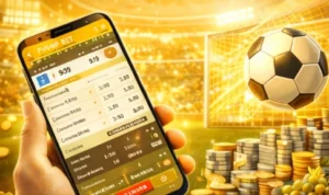 Aplicación móvil de Pin-Up Bet Guatemala mostrando cuotas en vivo y apuestas deportivas online en Guatemala